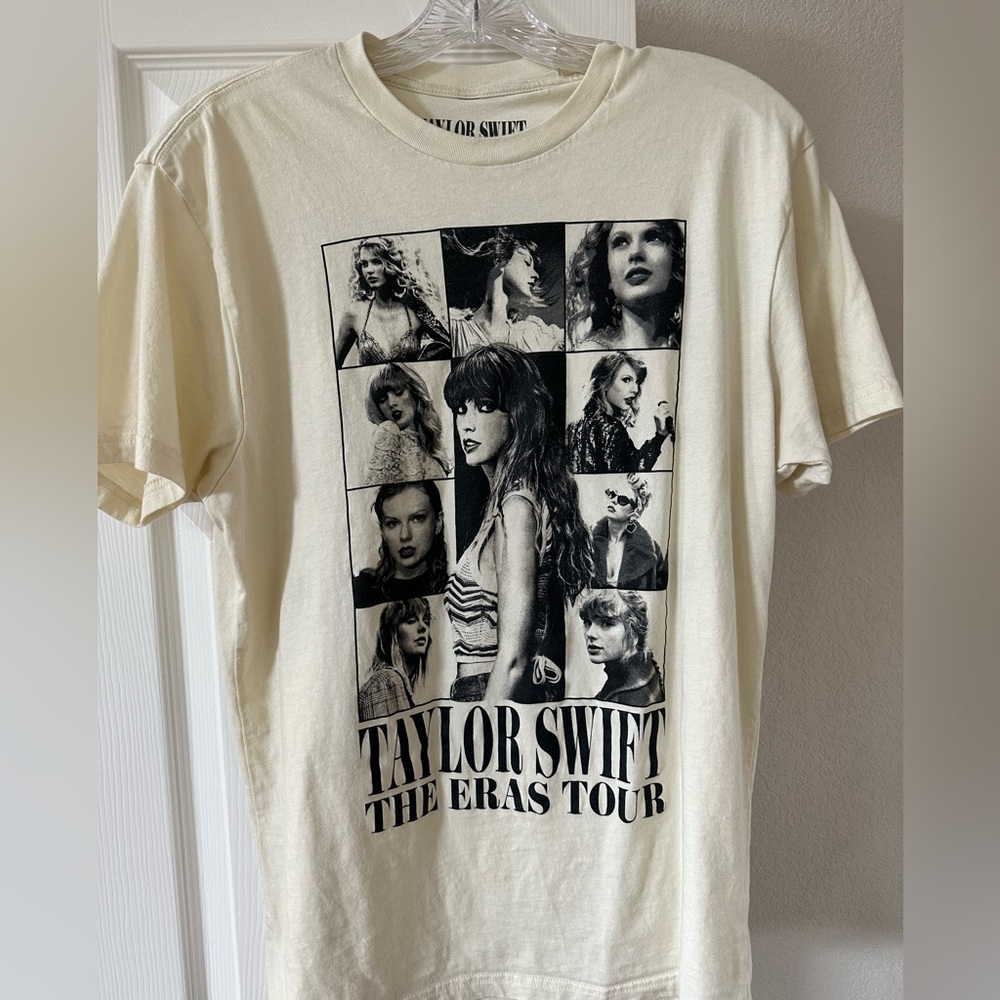 Taylor Swift Eras Tour T-Shirt - Color: Beige - Size: Medium